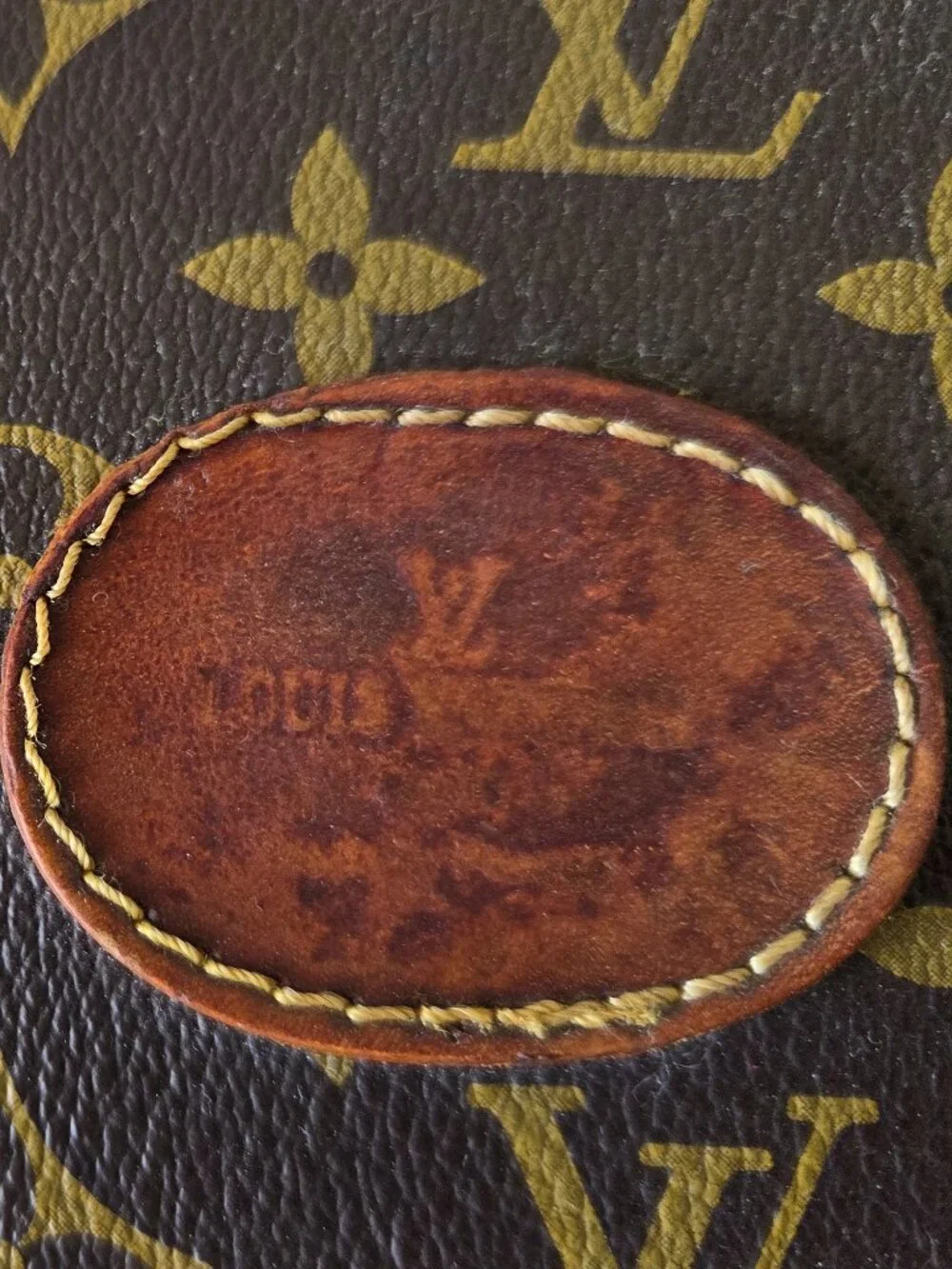 Vintage Louis Vuitton Monogram Canvas Binder - Picture 4 of 8